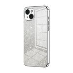 Coque de Téléphone Électroplaquée en Poudre de Paillettes Dégradées, Pour iPhone 16 Pro, Pour iPhone 16 Plus, Pour iPhone 16, Pour iPhone 15 Pro Max, Pour iPhone 15 Pro, Pour iPhone 15 Plus