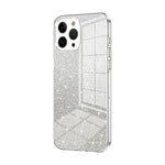 Coque de téléphone électroplaquée avec poudre de paillettes dégradées, Pour iPhone 11 Pro Max, Pour iPhone 11, Pour iPhone 11 Pro, Pour iPhone X / XS, Pour iPhone XR, Pour iPhone XS Max