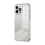 Coque de téléphone électroplaquée avec poudre de paillettes dégradées, Pour iPhone 11 Pro Max, Pour iPhone 11, Pour iPhone 11 Pro, Pour iPhone X / XS, Pour iPhone XR, Pour iPhone XS Max