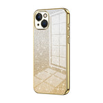 Coque de téléphone électroplaquée avec poudre de paillettes dégradées, Pour iPhone 11 Pro Max, Pour iPhone 11, Pour iPhone 11 Pro, Pour iPhone X / XS, Pour iPhone XR, Pour iPhone XS Max