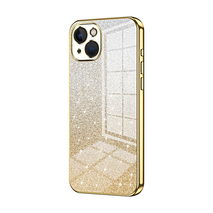 Coque de téléphone électroplaquée avec poudre de paillettes dégradées, Pour iPhone 11 Pro Max, Pour iPhone 11, Pour iPhone 11 Pro, Pour iPhone X / XS, Pour iPhone XR, Pour iPhone XS Max