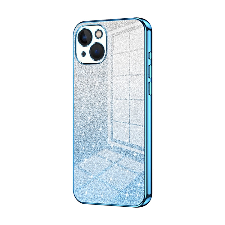 Coque de téléphone électroplaquée avec poudre de paillettes dégradées, Pour iPhone 11 Pro Max, Pour iPhone 11, Pour iPhone 11 Pro, Pour iPhone X / XS, Pour iPhone XR, Pour iPhone XS Max