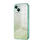 Coque de téléphone électroplaquée avec poudre de paillettes dégradées, Pour iPhone 11 Pro Max, Pour iPhone 11, Pour iPhone 11 Pro, Pour iPhone X / XS, Pour iPhone XR, Pour iPhone XS Max