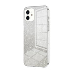 Coque de téléphone électroplaquée avec poudre de paillettes dégradées, Pour iPhone 11 Pro Max, Pour iPhone 11, Pour iPhone 11 Pro, Pour iPhone X / XS, Pour iPhone XR, Pour iPhone XS Max