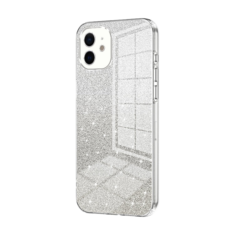 Coque de téléphone électroplaquée avec poudre de paillettes dégradées, Pour iPhone 11 Pro Max, Pour iPhone 11, Pour iPhone 11 Pro, Pour iPhone X / XS, Pour iPhone XR, Pour iPhone XS Max