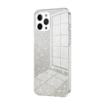 Coque de téléphone électroplaquée avec poudre de paillettes dégradées, Pour iPhone 11 Pro Max, Pour iPhone 11, Pour iPhone 11 Pro, Pour iPhone X / XS, Pour iPhone XR, Pour iPhone XS Max