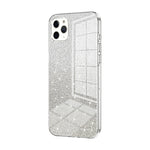 Coque de téléphone électroplaquée avec poudre de paillettes dégradées, Pour iPhone 11 Pro Max, Pour iPhone 11, Pour iPhone 11 Pro, Pour iPhone X / XS, Pour iPhone XR, Pour iPhone XS Max