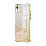 Coque de téléphone électroplaquée avec poudre de paillettes dégradées, Pour iPhone 11 Pro Max, Pour iPhone 11, Pour iPhone 11 Pro, Pour iPhone X / XS, Pour iPhone XR, Pour iPhone XS Max