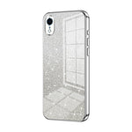 Coque de téléphone électroplaquée avec poudre de paillettes dégradées, Pour iPhone 11 Pro Max, Pour iPhone 11, Pour iPhone 11 Pro, Pour iPhone X / XS, Pour iPhone XR, Pour iPhone XS Max