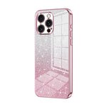 Coque de téléphone électroplaquée avec poudre à paillettes dégradées, Pour iPhone 17e / 16e, Pour iPhone 17 Pro Max, Pour iPhone 17 Pro, Pour iPhone 17, Pour iPhone Air, Pour iPhone 16 Pro Max