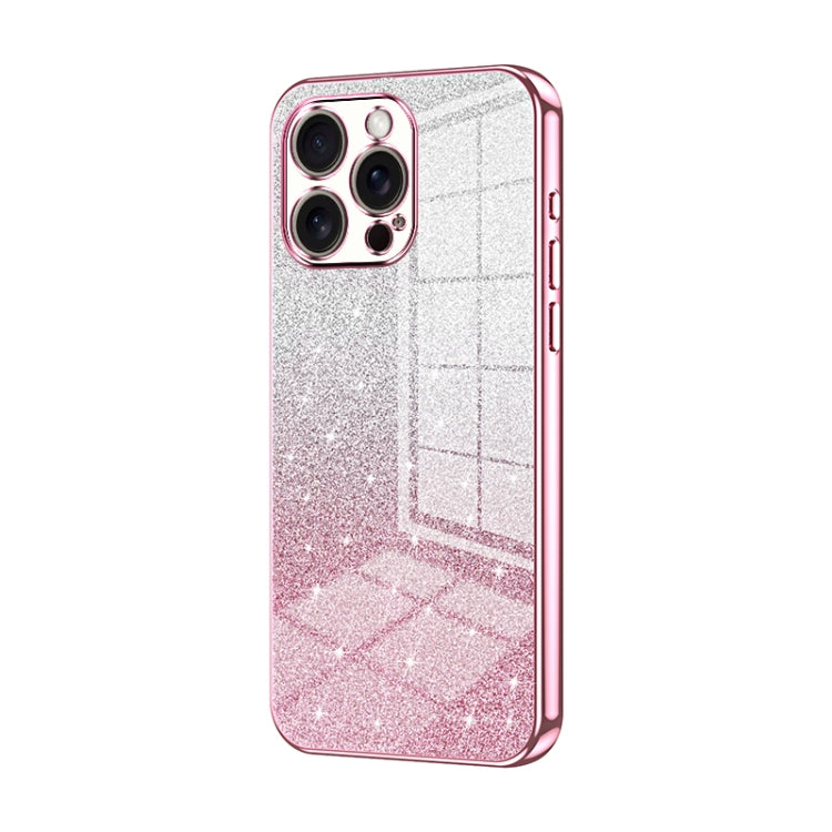 Coque de téléphone électroplaquée avec poudre à paillettes dégradées, Pour iPhone 17e / 16e, Pour iPhone 17 Pro Max, Pour iPhone 17 Pro, Pour iPhone 17, Pour iPhone Air, Pour iPhone 16 Pro Max
