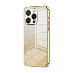 Coque de Téléphone Électroplaquée en Poudre de Paillettes Dégradées, Pour iPhone 16 Pro, Pour iPhone 16 Plus, Pour iPhone 16, Pour iPhone 15 Pro Max, Pour iPhone 15 Pro, Pour iPhone 15 Plus
