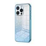 Coque de Téléphone Électroplaquée en Poudre de Paillettes Dégradées, Pour iPhone 16 Pro, Pour iPhone 16 Plus, Pour iPhone 16, Pour iPhone 15 Pro Max, Pour iPhone 15 Pro, Pour iPhone 15 Plus