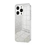 Coque de Téléphone Électroplaquée en Poudre de Paillettes Dégradées, Pour iPhone 16 Pro, Pour iPhone 16 Plus, Pour iPhone 16, Pour iPhone 15 Pro Max, Pour iPhone 15 Pro, Pour iPhone 15 Plus