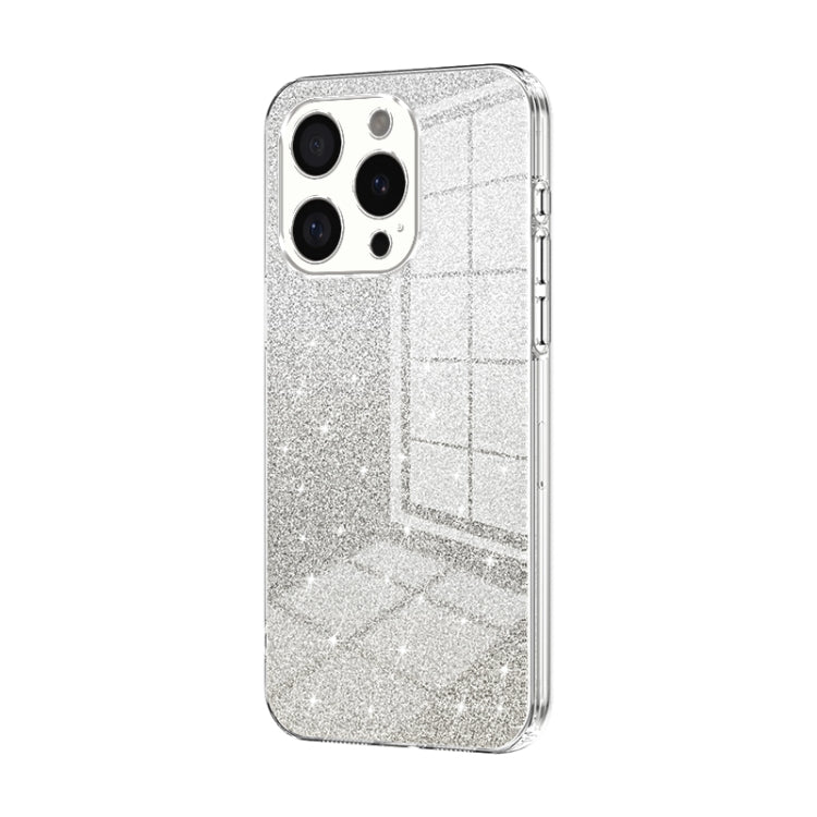 Coque de Téléphone Électroplaquée en Poudre de Paillettes Dégradées, Pour iPhone 16 Pro, Pour iPhone 16 Plus, Pour iPhone 16, Pour iPhone 15 Pro Max, Pour iPhone 15 Pro, Pour iPhone 15 Plus