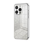 Coque de Téléphone Électroplaquée en Poudre de Paillettes Dégradées, Pour iPhone 16 Pro, Pour iPhone 16 Plus, Pour iPhone 16, Pour iPhone 15 Pro Max, Pour iPhone 15 Pro, Pour iPhone 15 Plus