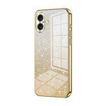Coque de Téléphone Électroplaquée en Poudre de Paillettes Dégradées, Pour iPhone 16 Pro, Pour iPhone 16 Plus, Pour iPhone 16, Pour iPhone 15 Pro Max, Pour iPhone 15 Pro, Pour iPhone 15 Plus