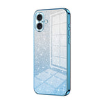 Coque de Téléphone Électroplaquée en Poudre de Paillettes Dégradées, Pour iPhone 16 Pro, Pour iPhone 16 Plus, Pour iPhone 16, Pour iPhone 15 Pro Max, Pour iPhone 15 Pro, Pour iPhone 15 Plus