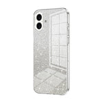 Coque de Téléphone Électroplaquée en Poudre de Paillettes Dégradées, Pour iPhone 16 Pro, Pour iPhone 16 Plus, Pour iPhone 16, Pour iPhone 15 Pro Max, Pour iPhone 15 Pro, Pour iPhone 15 Plus