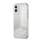 Coque de Téléphone Électroplaquée en Poudre de Paillettes Dégradées, Pour iPhone 16 Pro, Pour iPhone 16 Plus, Pour iPhone 16, Pour iPhone 15 Pro Max, Pour iPhone 15 Pro, Pour iPhone 15 Plus