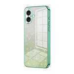 Coque de Téléphone Électroplaquée en Poudre de Paillettes Dégradées, Pour iPhone 16 Pro, Pour iPhone 16 Plus, Pour iPhone 16, Pour iPhone 15 Pro Max, Pour iPhone 15 Pro, Pour iPhone 15 Plus