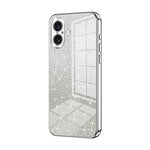 Coque de Téléphone Électroplaquée en Poudre de Paillettes Dégradées, Pour iPhone 16 Pro, Pour iPhone 16 Plus, Pour iPhone 16, Pour iPhone 15 Pro Max, Pour iPhone 15 Pro, Pour iPhone 15 Plus