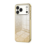 Coque de téléphone électroplaquée avec poudre à paillettes dégradées, Pour iPhone 17e / 16e, Pour iPhone 17 Pro Max, Pour iPhone 17 Pro, Pour iPhone 17, Pour iPhone Air, Pour iPhone 16 Pro Max