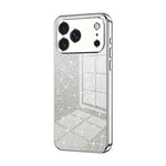 Coque de téléphone électroplaquée avec poudre à paillettes dégradées, Pour iPhone 17e / 16e, Pour iPhone 17 Pro Max, Pour iPhone 17 Pro, Pour iPhone 17, Pour iPhone Air, Pour iPhone 16 Pro Max