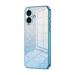 Coque de téléphone électroplaquée avec poudre à paillettes dégradées, Pour iPhone 17e / 16e, Pour iPhone 17 Pro Max, Pour iPhone 17 Pro, Pour iPhone 17, Pour iPhone Air, Pour iPhone 16 Pro Max
