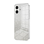 Coque de téléphone électroplaquée avec poudre à paillettes dégradées, Pour iPhone 17e / 16e, Pour iPhone 17 Pro Max, Pour iPhone 17 Pro, Pour iPhone 17, Pour iPhone Air, Pour iPhone 16 Pro Max