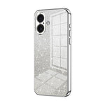 Coque de téléphone électroplaquée avec poudre à paillettes dégradées, Pour iPhone 17e / 16e, Pour iPhone 17 Pro Max, Pour iPhone 17 Pro, Pour iPhone 17, Pour iPhone Air, Pour iPhone 16 Pro Max