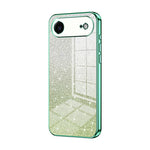 Coque de téléphone électroplaquée avec poudre à paillettes dégradées, Pour iPhone 17e / 16e, Pour iPhone 17 Pro Max, Pour iPhone 17 Pro, Pour iPhone 17, Pour iPhone Air, Pour iPhone 16 Pro Max