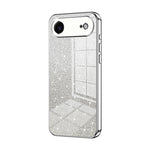 Coque de téléphone électroplaquée avec poudre à paillettes dégradées, Pour iPhone 17e / 16e, Pour iPhone 17 Pro Max, Pour iPhone 17 Pro, Pour iPhone 17, Pour iPhone Air, Pour iPhone 16 Pro Max