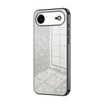 Coque de téléphone électroplaquée avec poudre à paillettes dégradées, Pour iPhone 17e / 16e, Pour iPhone 17 Pro Max, Pour iPhone 17 Pro, Pour iPhone 17, Pour iPhone Air, Pour iPhone 16 Pro Max