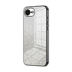 Coque de téléphone électroplaquée avec poudre à paillettes dégradées, Pour iPhone 17e / 16e, Pour iPhone 17 Pro Max, Pour iPhone 17 Pro, Pour iPhone 17, Pour iPhone Air, Pour iPhone 16 Pro Max