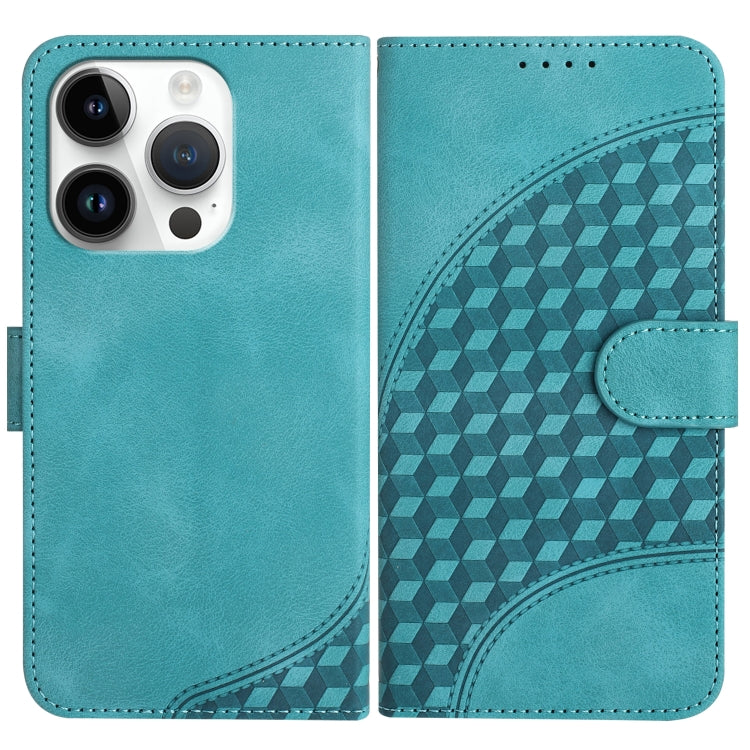 YX0060 Coque de téléphone en cuir gaufrée tête d'éléphant avec lanière, pour iPhone 16 Pro, pour iPhone 16 Plus, pour iPhone 16, pour iPhone 15 Pro Max, pour iPhone 15 Pro, pour iPhone 15 Plus