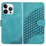 YX0060 Elephant Head Embossed Phone Leather Case with Lanyard, For iPhone 15, For iPhone 14 Plus, For iPhone 14, For iPhone 14 Pro, For iPhone 14 Pro Max, For iPhone SE 2022/SE 2020/6/7/8