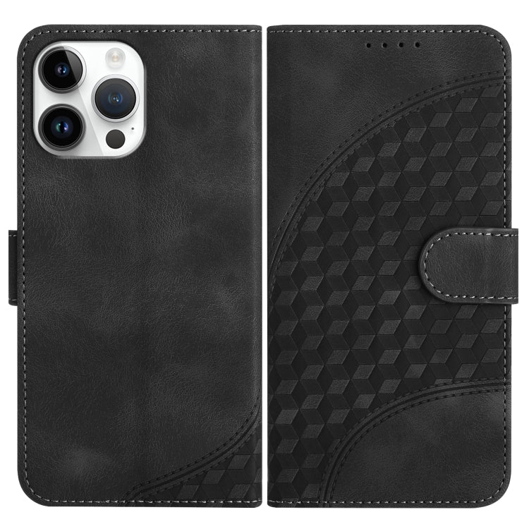 YX0060 Elephant Head Embossed Phone Leather Case with Lanyard, For iPhone 13 Pro Max, For iPhone 13 Pro, For iPhone 13, For iPhone 13 mini, For iPhone 12/12 Pro, For iPhone 12 Pro Max