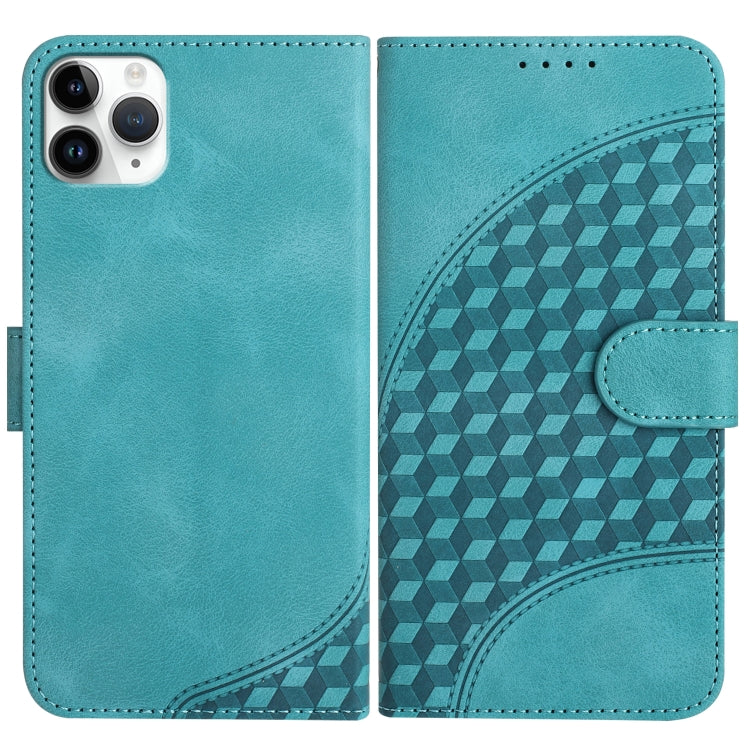 YX0060 Elephant Head Embossed Phone Leather Case with Lanyard, For iPhone 12 mini, For iPhone 11 Pro Max, For iPhone 11, For iPhone 11 Pro, For iPhone XS / X, For iPhone XR
