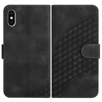 YX0060 Elephant Head Embossed Phone Leather Case with Lanyard, For iPhone 12 mini, For iPhone 11 Pro Max, For iPhone 11, For iPhone 11 Pro, For iPhone XS / X, For iPhone XR