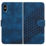 YX0060 Elephant Head Embossed Phone Leather Case with Lanyard, For iPhone 12 mini, For iPhone 11 Pro Max, For iPhone 11, For iPhone 11 Pro, For iPhone XS / X, For iPhone XR