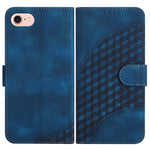 YX0060 Elephant Head Embossed Phone Leather Case with Lanyard, For iPhone 15, For iPhone 14 Plus, For iPhone 14, For iPhone 14 Pro, For iPhone 14 Pro Max, For iPhone SE 2022/SE 2020/6/7/8