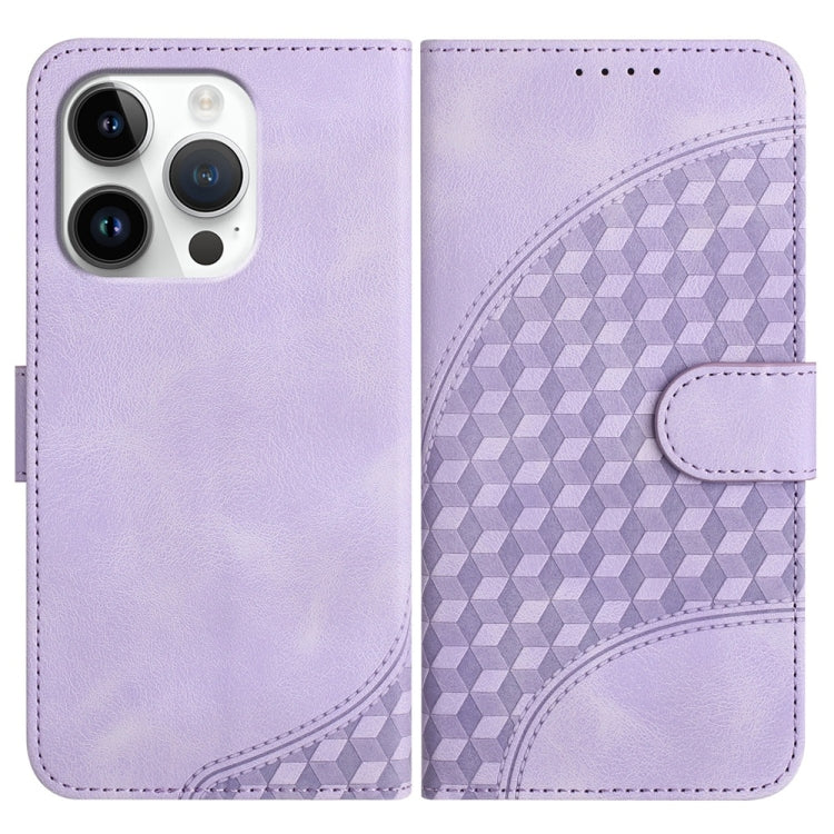YX0060 Coque de téléphone en cuir gaufrée tête d'éléphant avec lanière, pour iPhone 16 Pro, pour iPhone 16 Plus, pour iPhone 16, pour iPhone 15 Pro Max, pour iPhone 15 Pro, pour iPhone 15 Plus