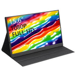 Écran portable de 15,6 pouces HDR 1080P IPS, 15,6 pouces 1080P