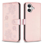 Coque de téléphone en cuir gaufré trèfle à quatre feuilles, pour iPhone 17 Pro Max, pour iPhone 17 Pro, pour iPhone 17, pour iPhone Air, pour iPhone 16 Pro Max, pour iPhone 16 Pro, pour iPhone 16 Plus, pour iPhone 16