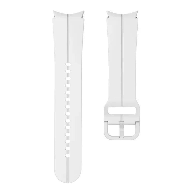 Colorful Buckle Silicone Watch Band, For Samsung Galaxy Watch 6 / 6 Classic