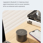 Enceinte Métallique Mini Bluetooth 5.0 avec Radiateur de Basses EWA A129