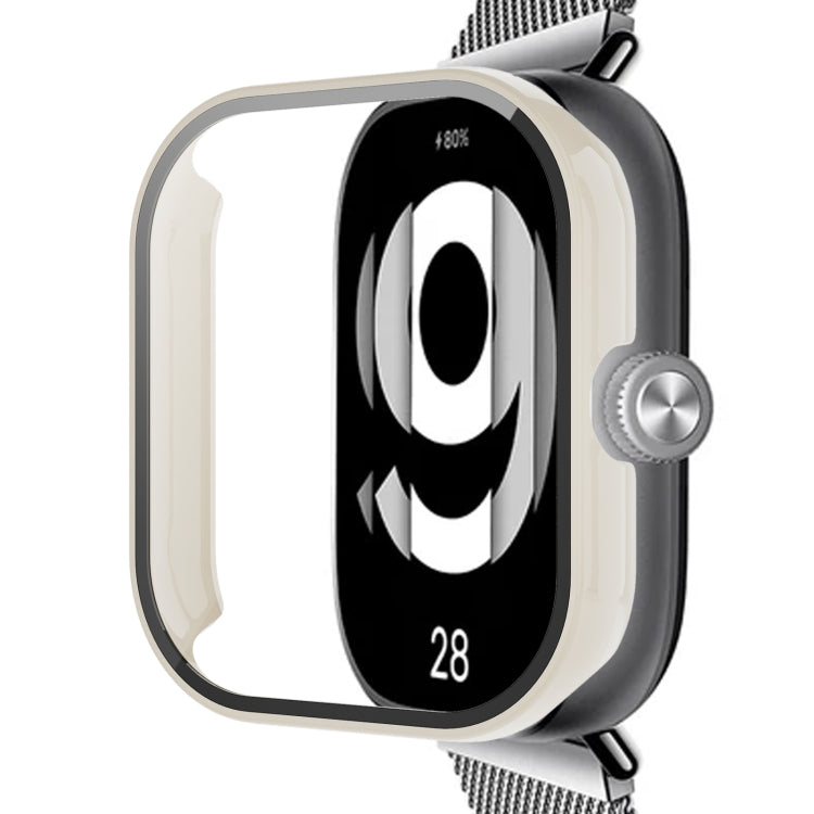 PC + Tempered Glass Integrated Watch Protective Case, For Redmi Watch 4