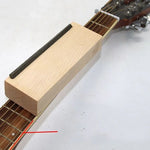 Outil de chanfreinage et de finition des frettes de guitare électro-acoustique