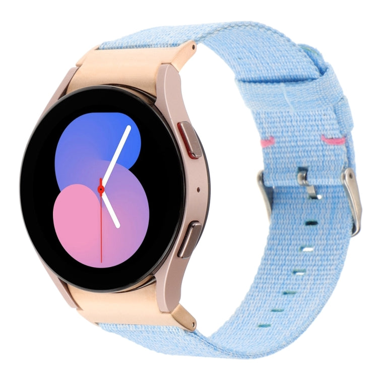 Nylon Canvas Watch Band, For Samsung Galaxy Watch6/6 Classic/5/5 Pro